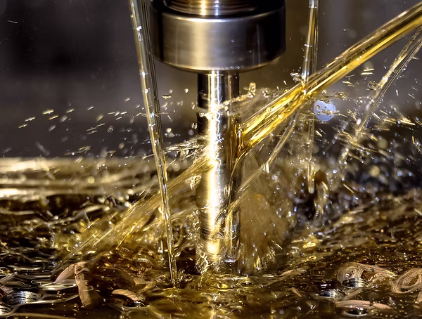 น้ำมันตัดกลึงชนิดน้ำมันล้วน